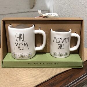NWT Rae Dunn Mug and Mini Mug Set
